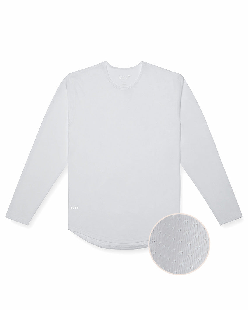 Pulse Long Sleeve Drop-Cut - Custom 3 Pack