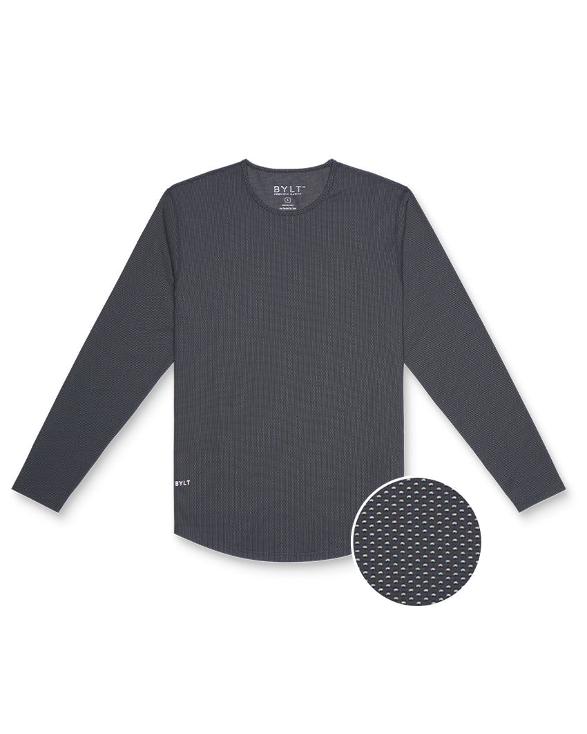 Pulse Long Sleeve Drop-Cut - Custom 3 Pack