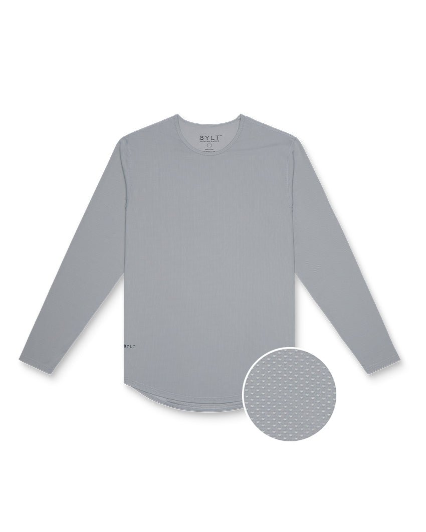 Pulse Long Sleeve Drop-Cut - Custom 3 Pack