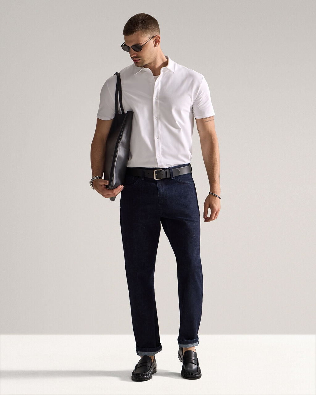 LUX Short Sleeve Button Down