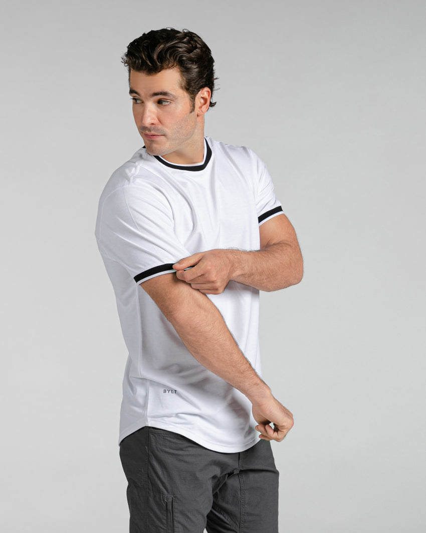 Striped Ringer Tee