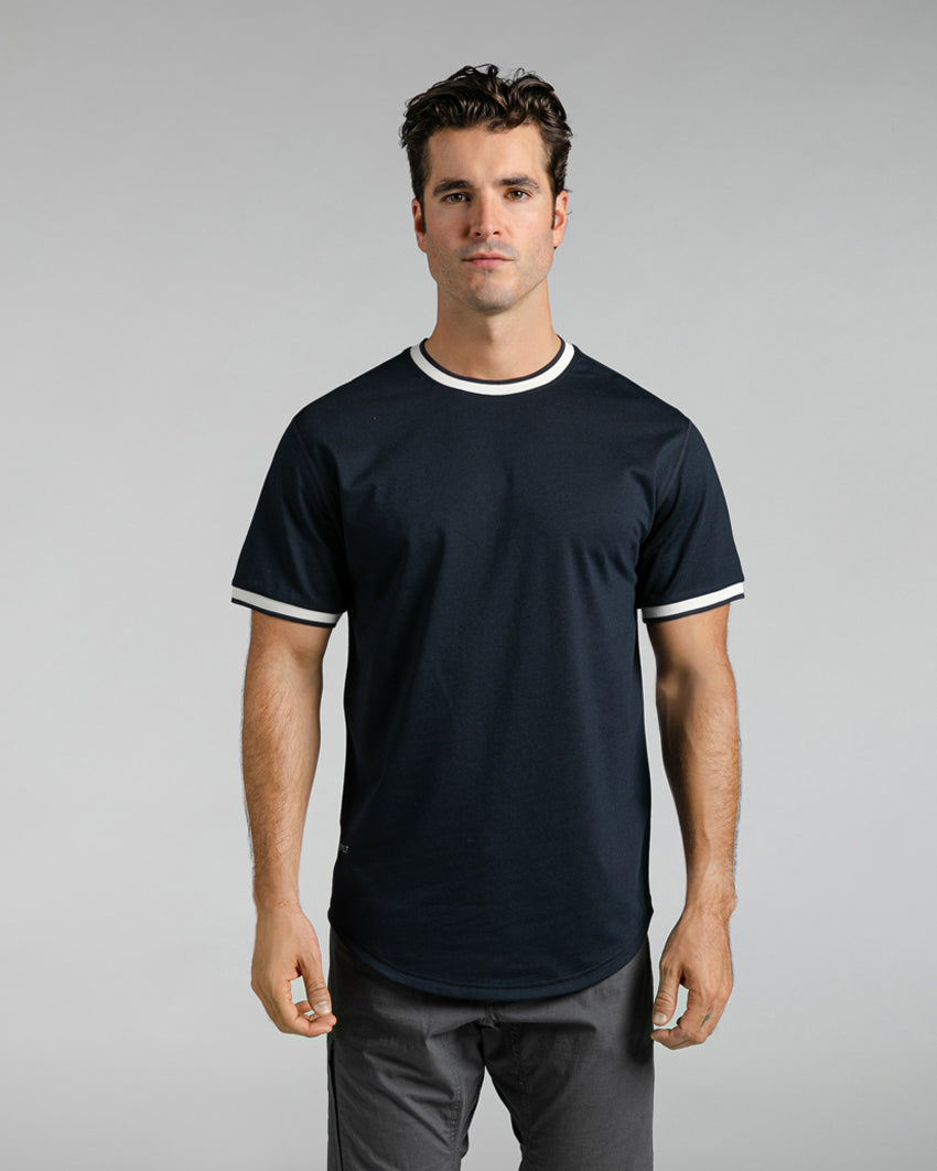 Striped Ringer Tee
