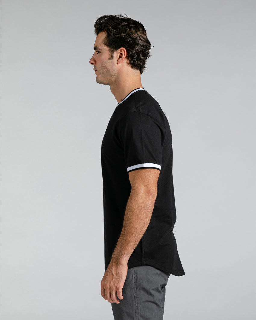 Striped Ringer Tee