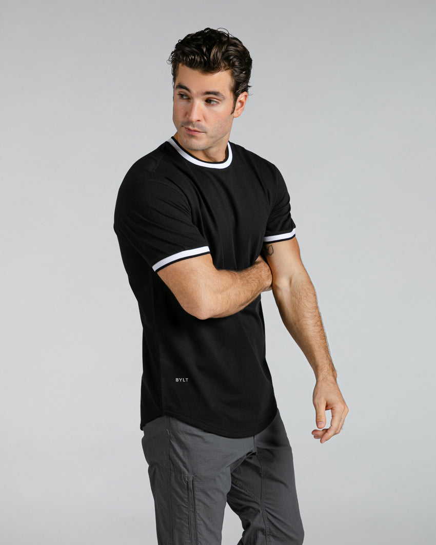 Striped Ringer Tee