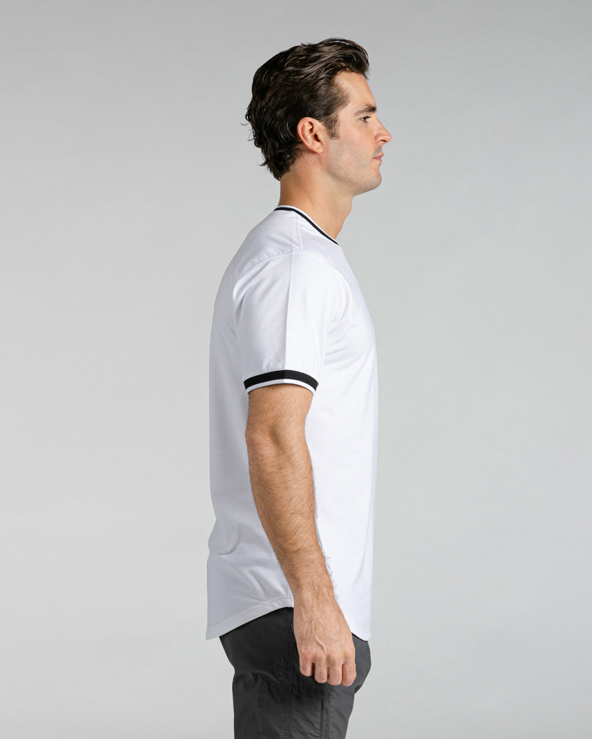 Striped Ringer Tee