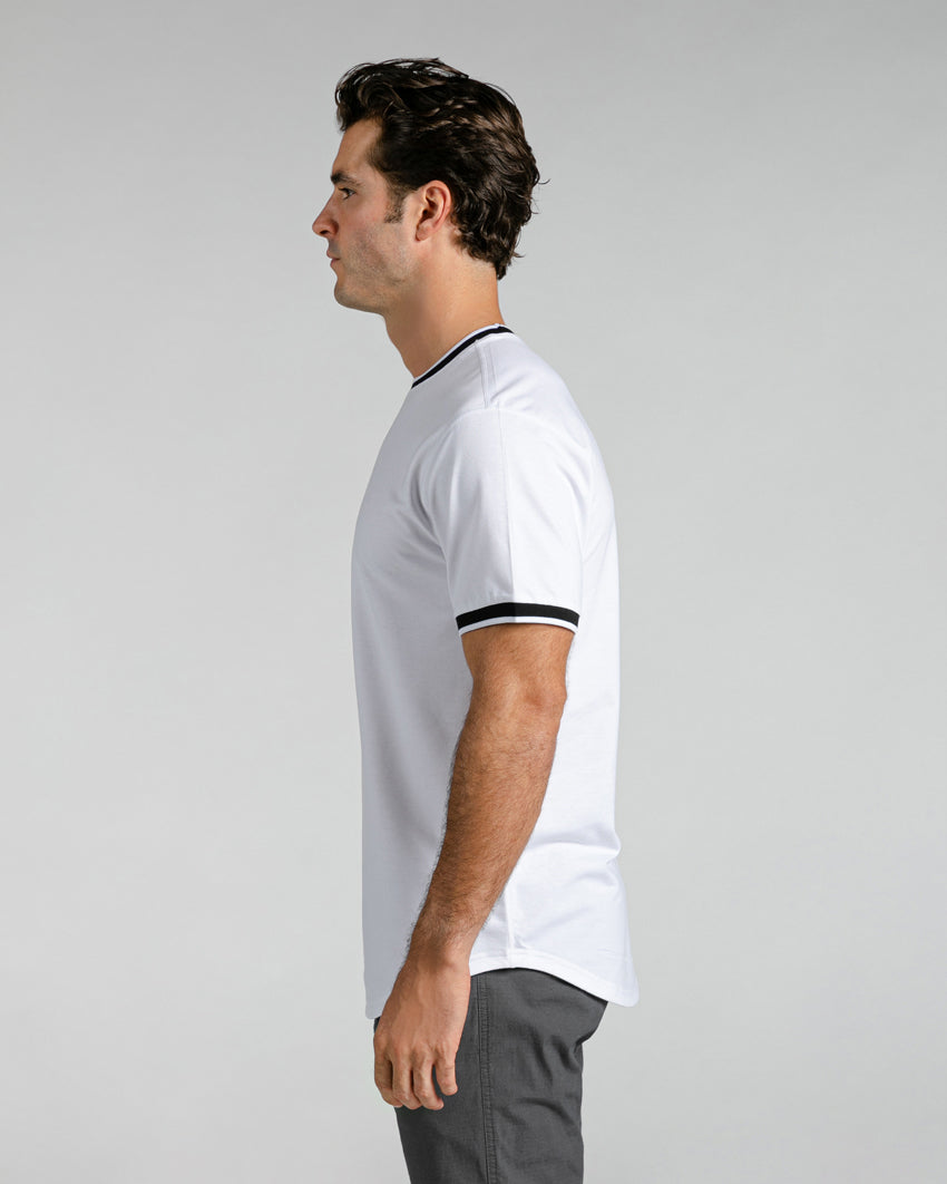 Striped Ringer Tee
