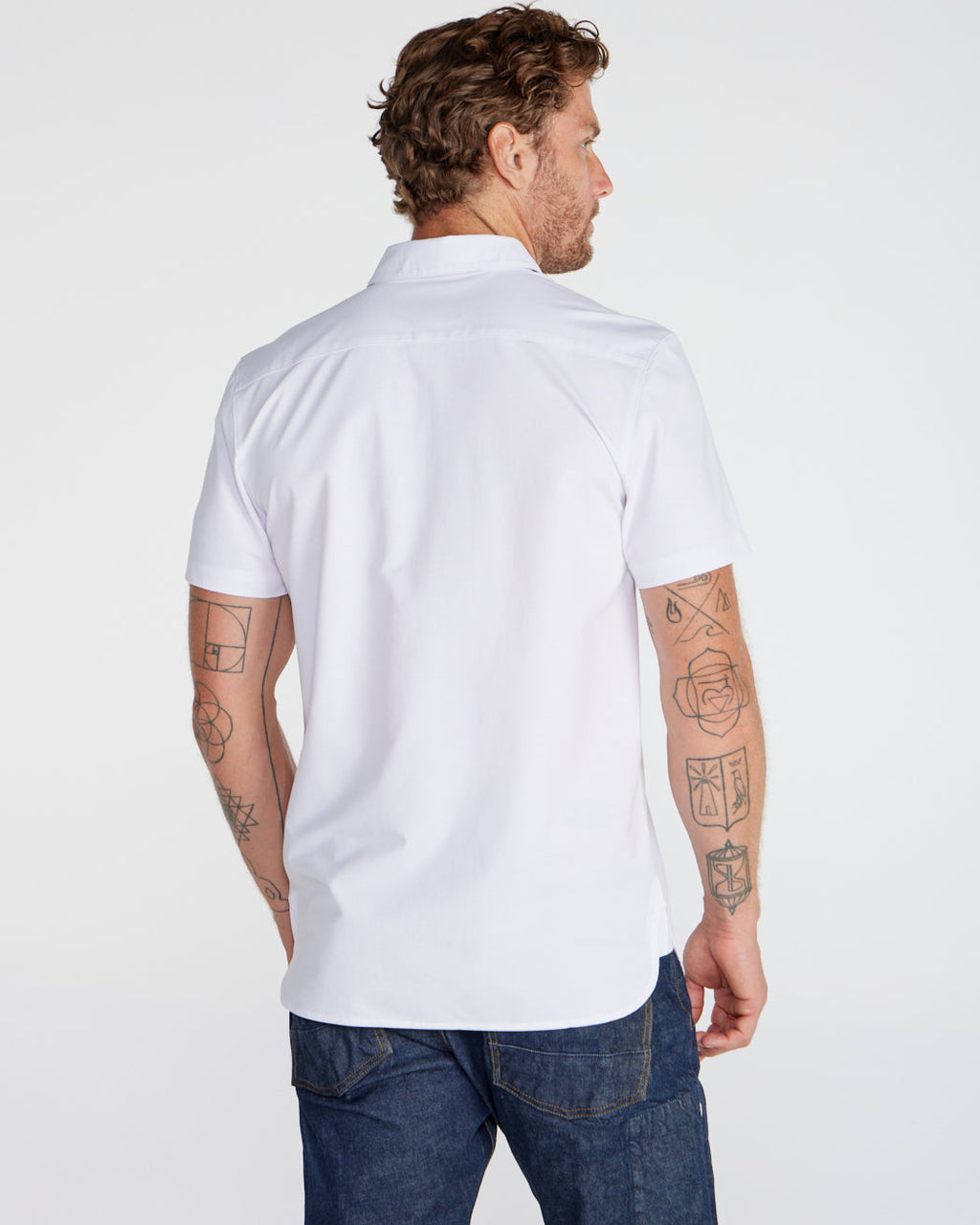 Vista Stretch Short Sleeve Button Down