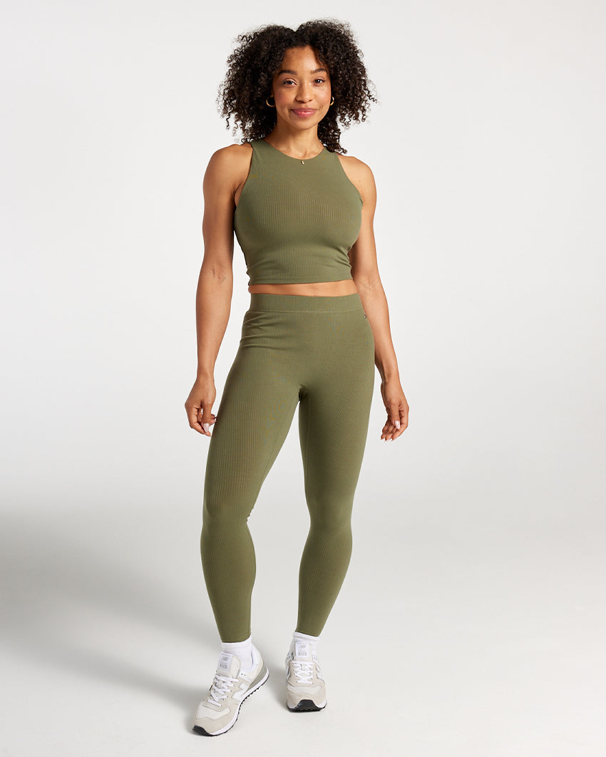 Rib High-Waist Legging