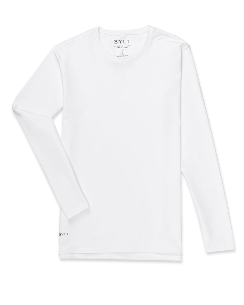 Long Sleeve: LUX Split Hem