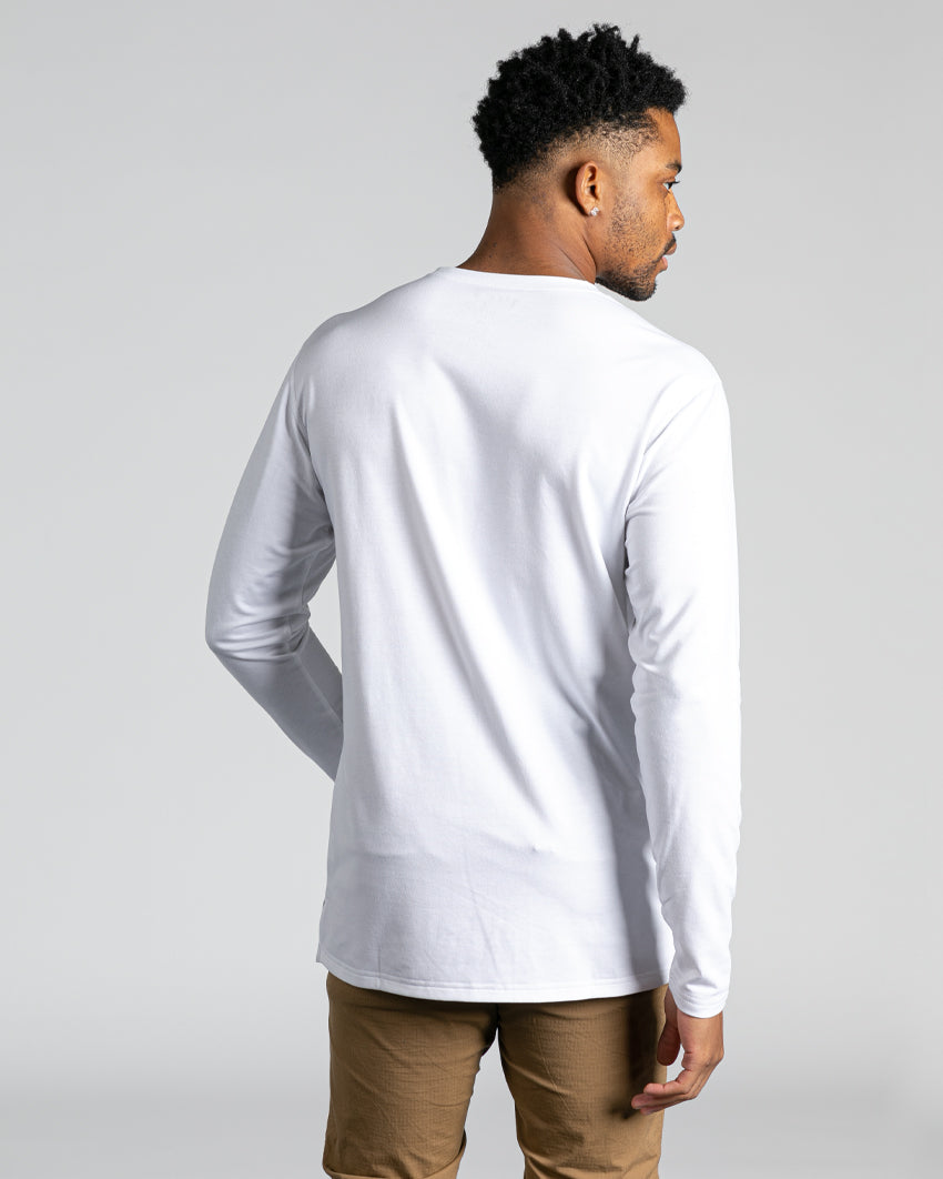 Long Sleeve: BYLT Signature Split Hem