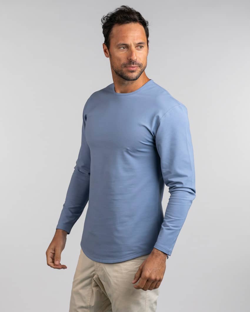 Drop-Cut Long Sleeve: BYLT Signature