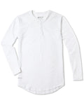 Henley Drop-Cut Long Sleeve: BYLT Signature - Custom 3 Pack